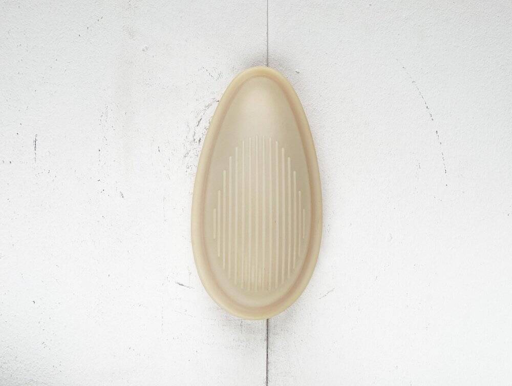 Postmodern Italian silicone wall lamp model Drop 1 by Marc Sadler for Arteluce, 1990s.