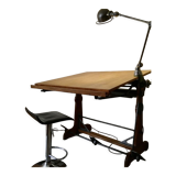 Table architect oza year 50, renovated by professional