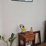 Low cabinet in blond cherry wood, Directoire style