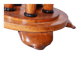 Biedermeier Dining Table in Oak, Austria, 1830s