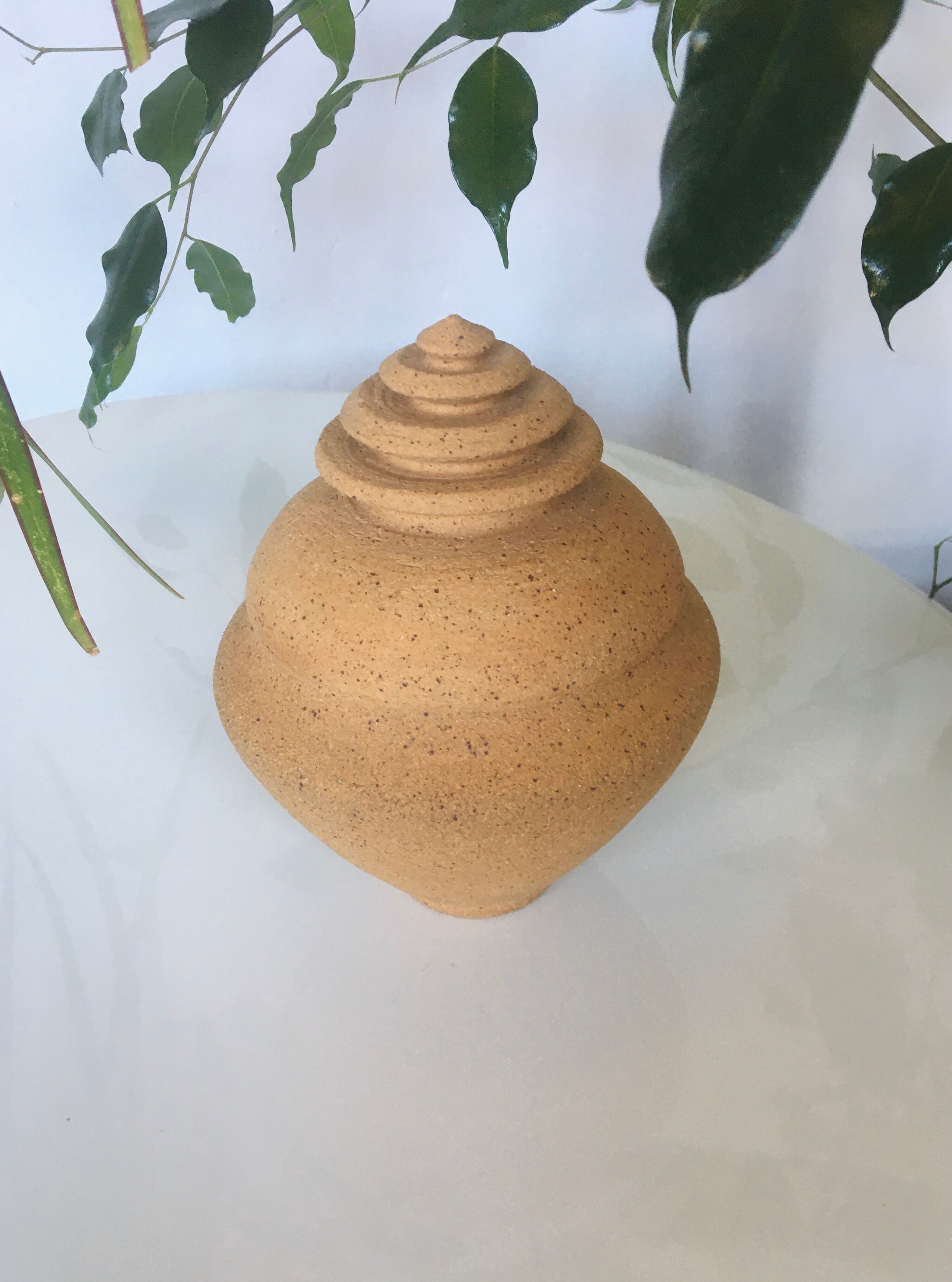 Signed art ceramics box