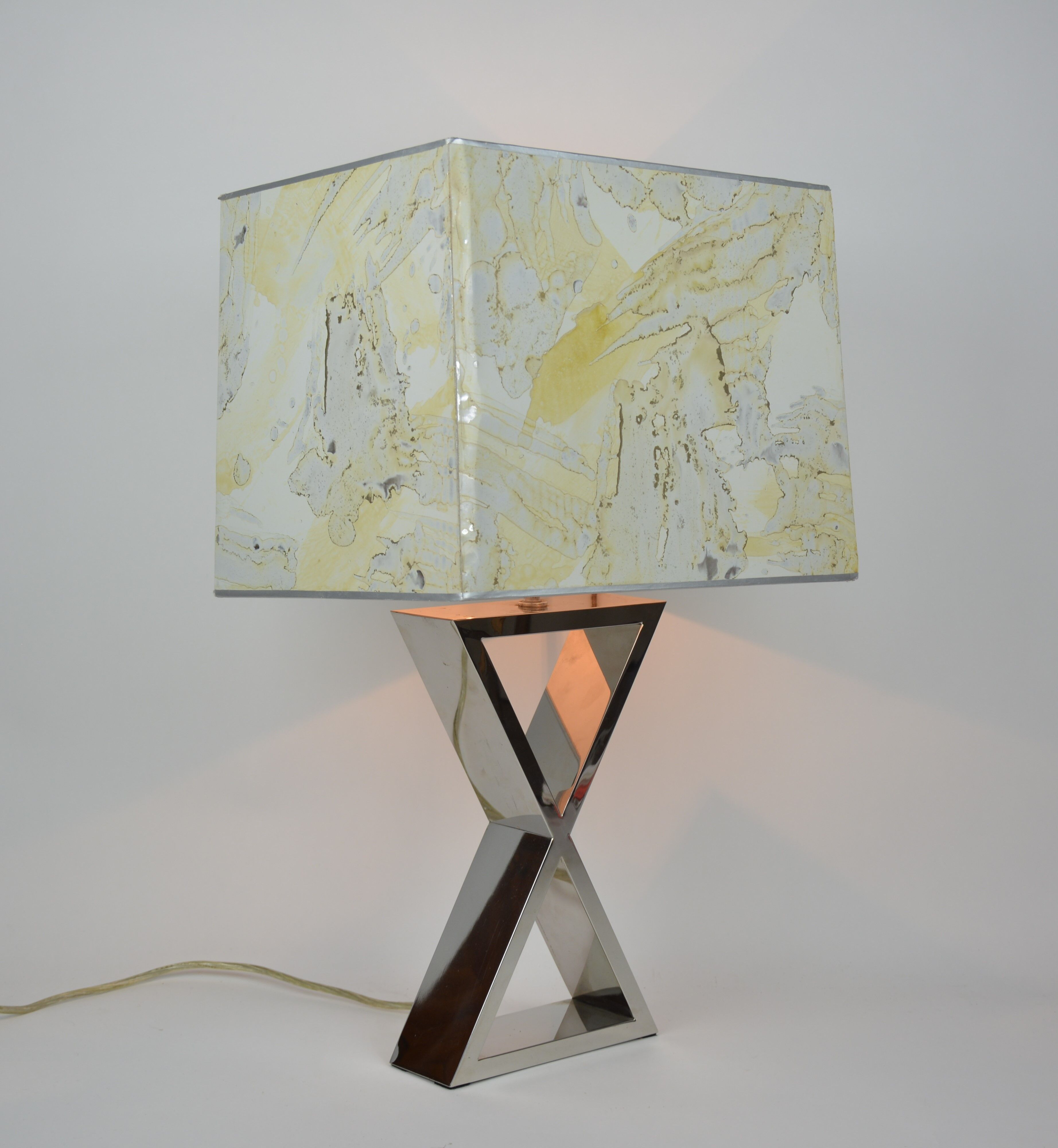 Chrome lamp, 1970s