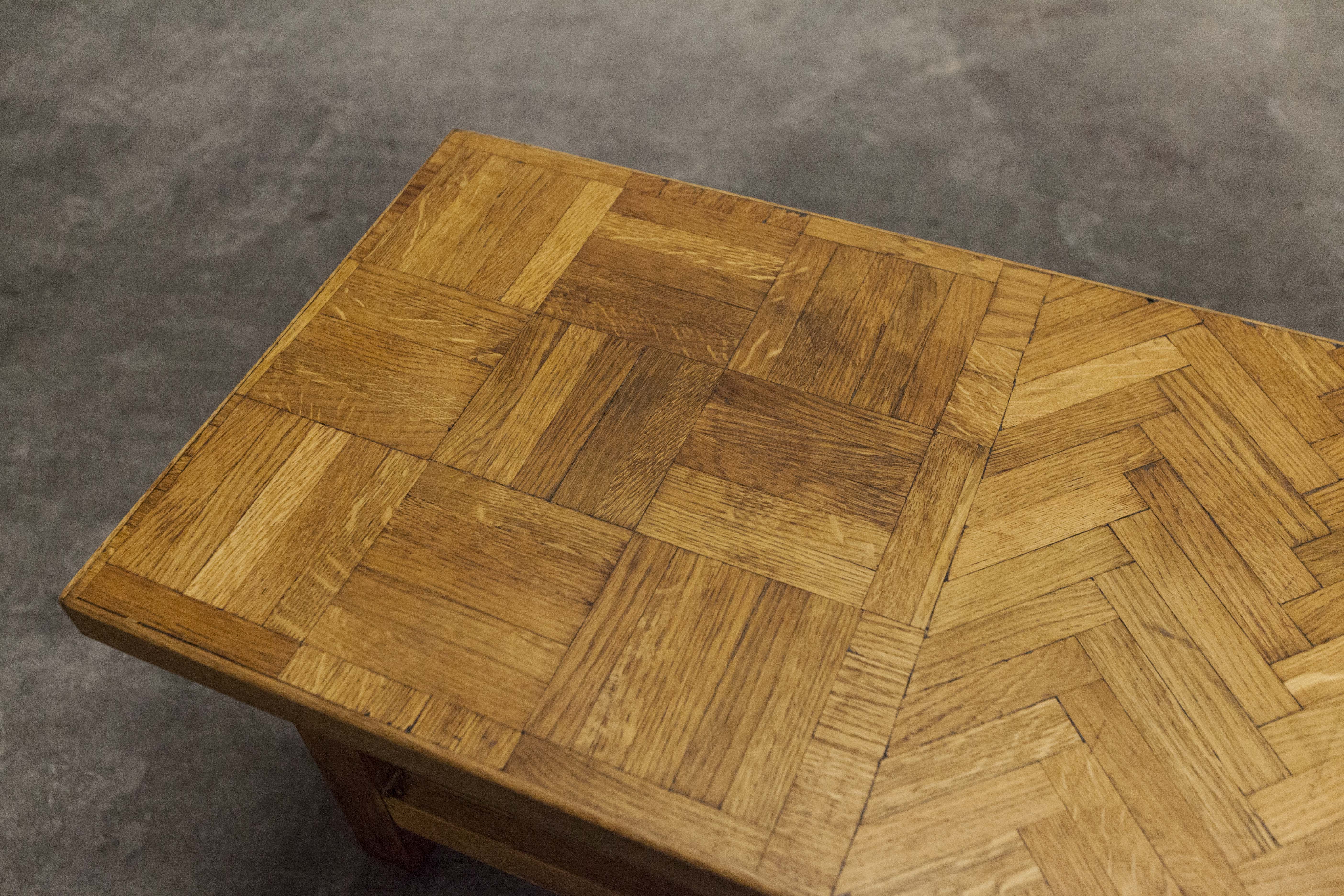 1960 handcrafted bench