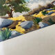 Aquarelle La montagne 1972