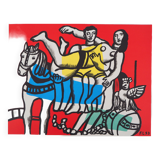 Fernand LÉGER: The parade on horseback, signed lithograph
