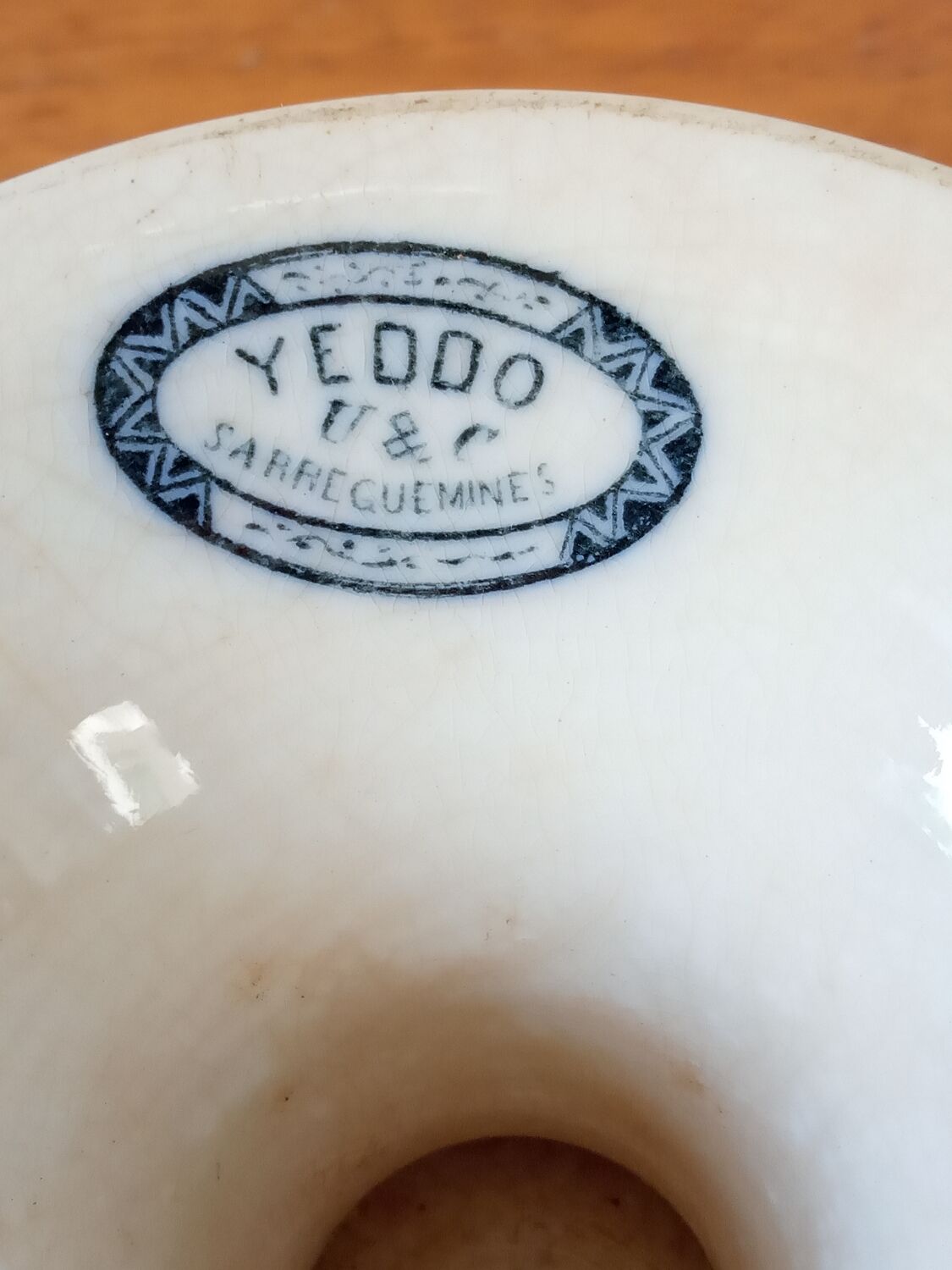 Compotier Sarreguemines U&C Yeddo 19th