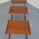 Danish Teak Nesting Tables from Salin Nyborg, 1960s, Set of 3