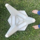 Vintage plastic side table