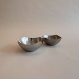 Set of two stainless steel cups