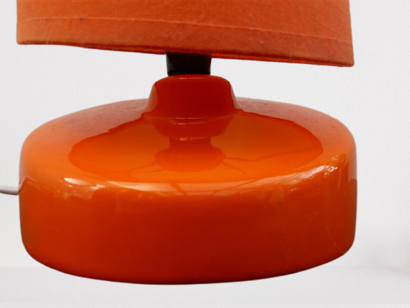 Orange design lamp 70