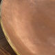 Brass and copper apple catchall