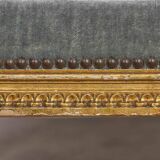 Magnificent Louis XVI wingback armchair.