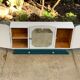 Art deco pharmacy cabinet