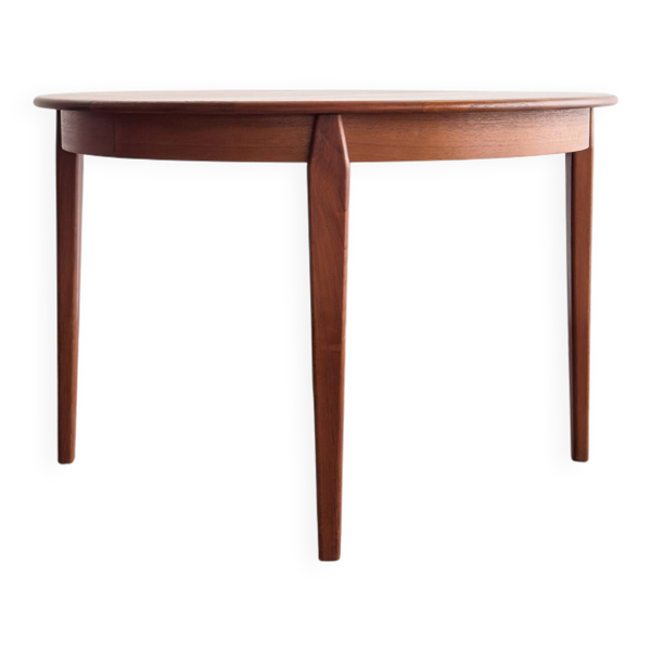 Table danoise par Sighs & Sons en teck extensible, Mid Century, 1960