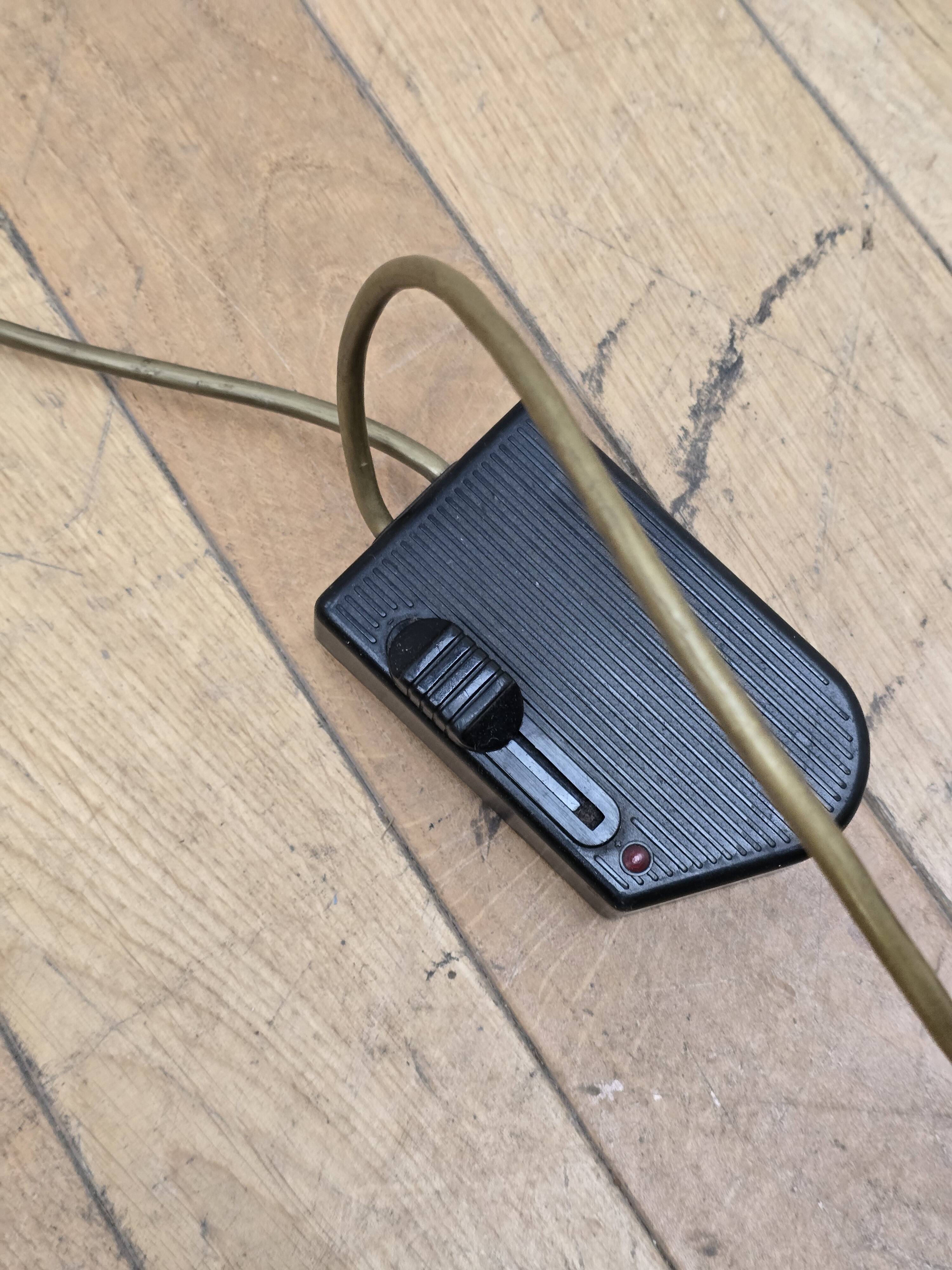 Vintage brass floor lamp