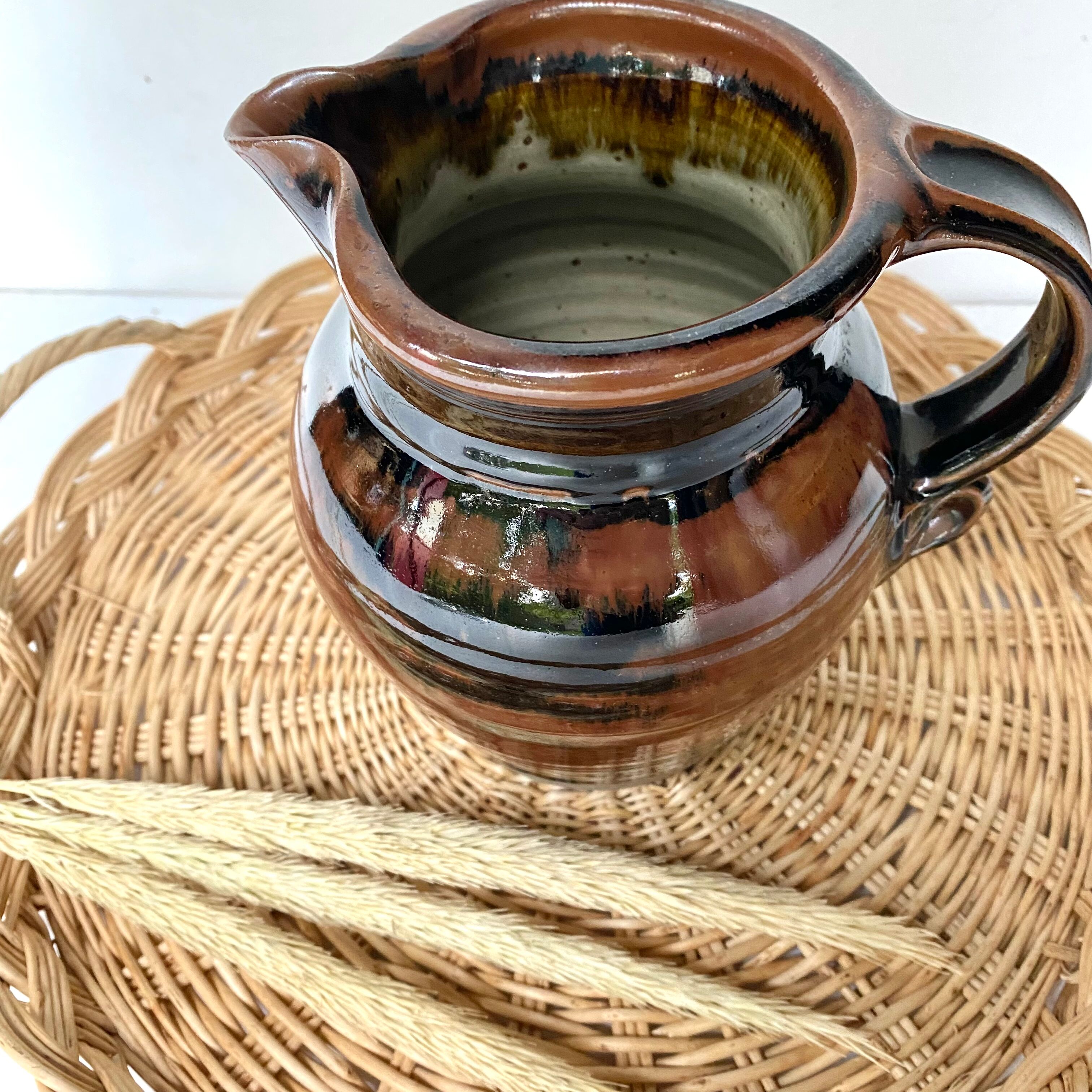 Vintage stamped pitcher