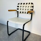 Marcel Breuer style leather chair