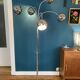 Lampadaire eyeball à 5 feux articulés