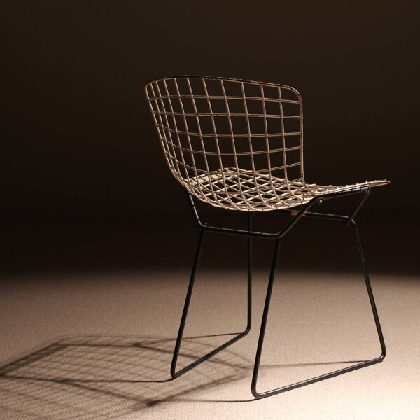 Chaises en fil pour enfants par Harry Bertoia pour Knoll International   États-Unis années 1950