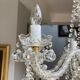 Czech cut crystal chandelier, 6 arms