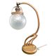 Brass table lamp in Jugendstil.