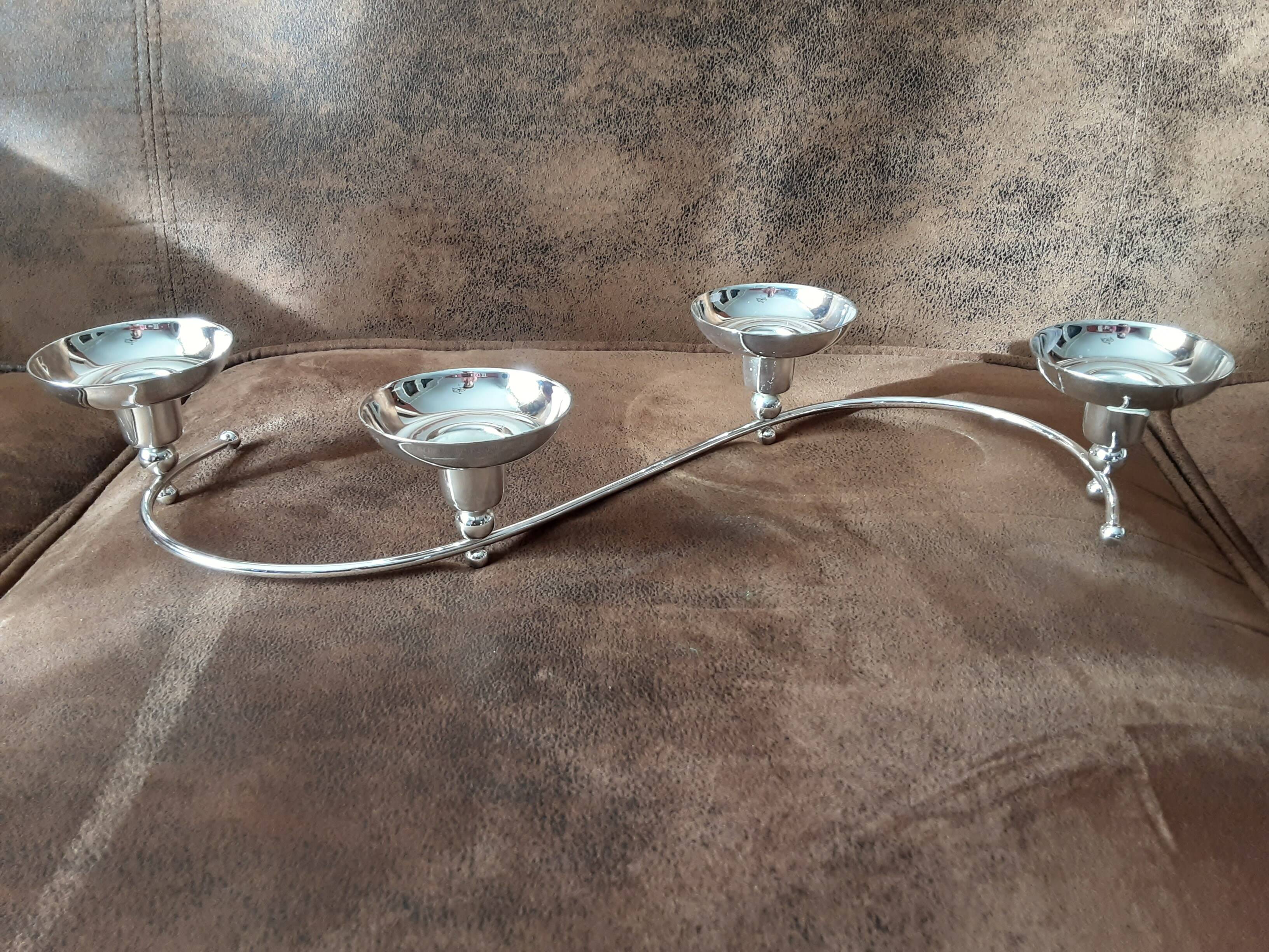 New metal candle holder