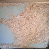 Map of France Michelin mural