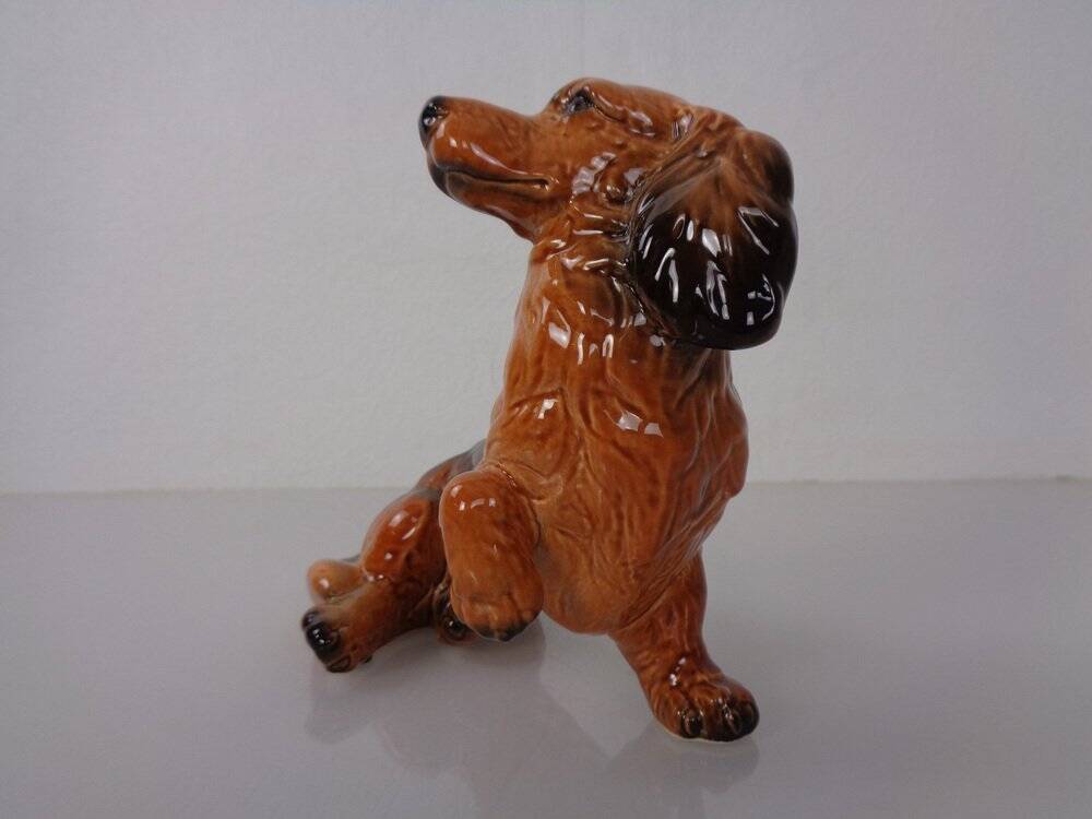 Porcelain Dachshund Figurine from Goebel, Germany, 1960s