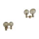 Pair of wall lamp by Hans-Agne Jakobsson for Markaryd, Sweden