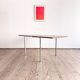 Table extensible par Wilhelm Renz en teck et chrome, Mid Century design