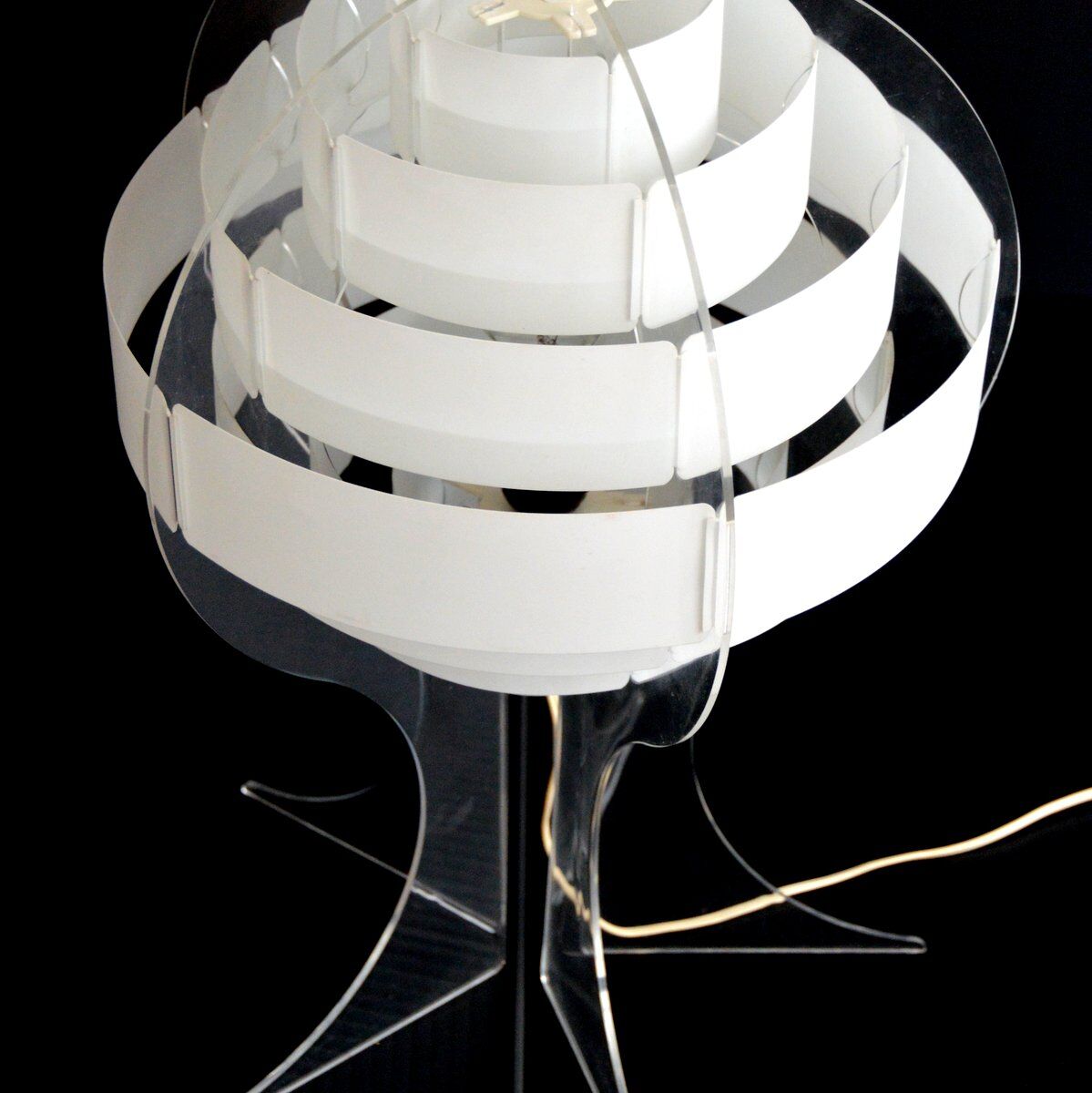 Danish table lamp by Flemming Brylle - Preben Jacobsen vintage 1960s