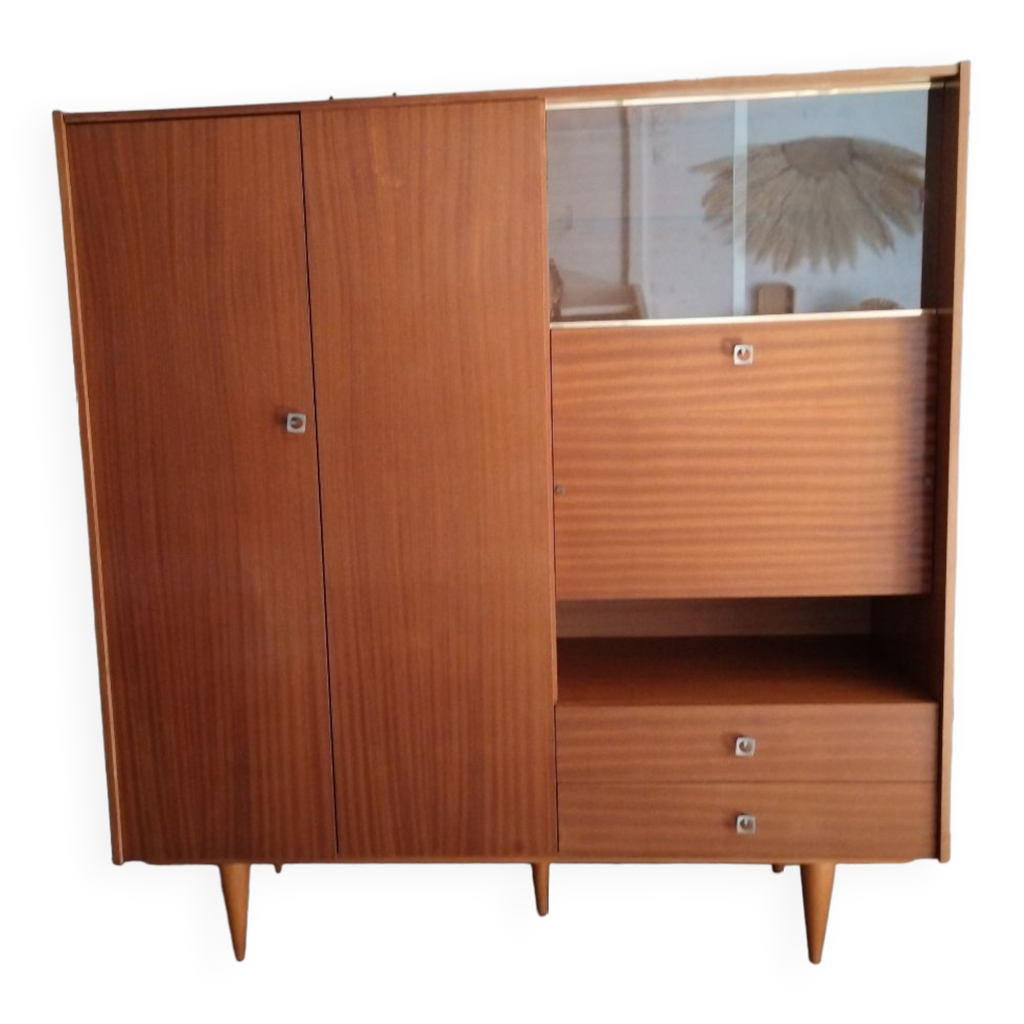 Meuble vintage années 70 trois en un Selency