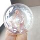 Former cut, engraved crystal water glass, Rogaska Gallia, Slovenia