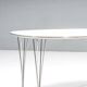 Piet heim and bruno mathsson superellipse table for fritz hansen in 180 cm