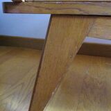 Buffet oak feet compas vintage 60s