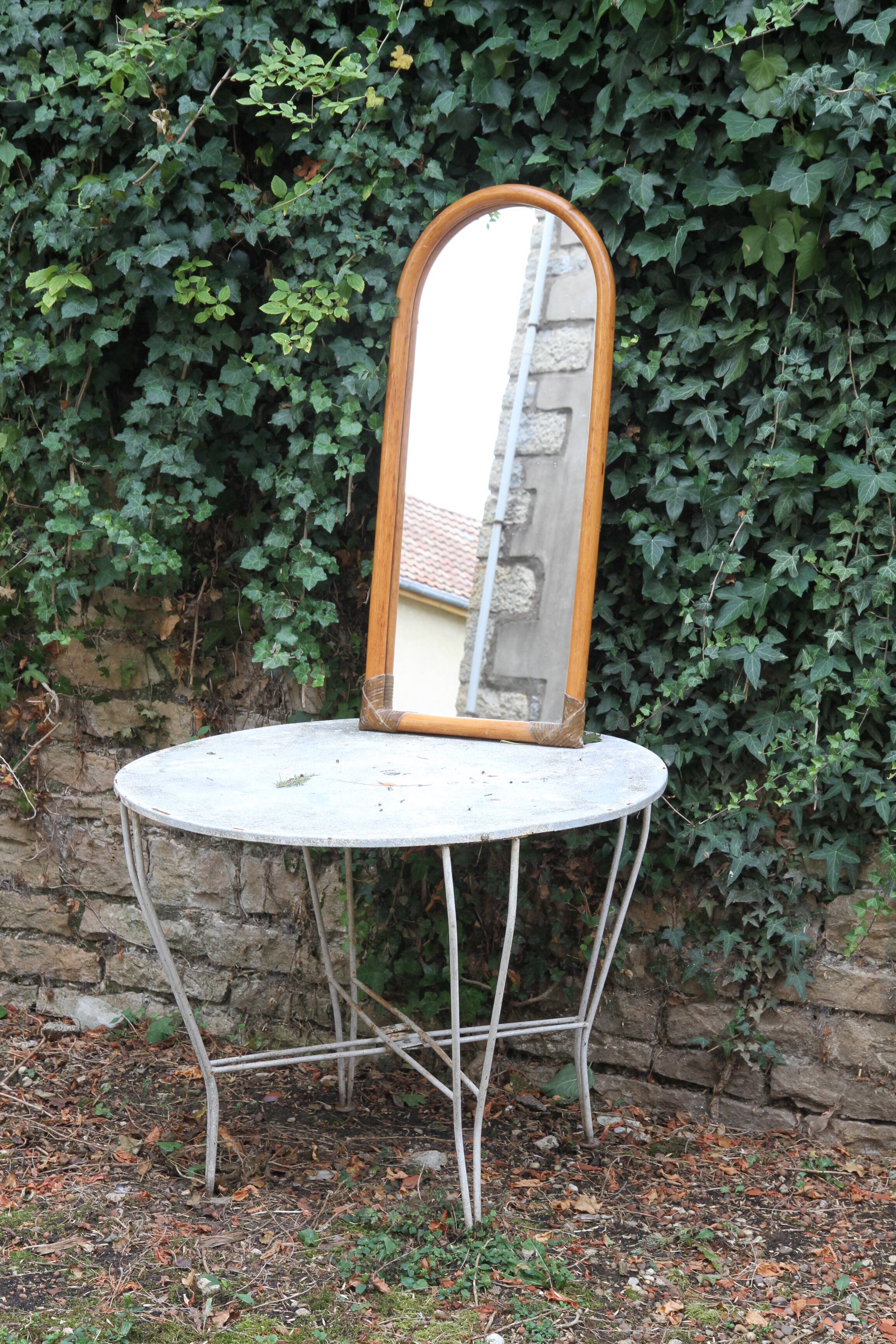 Rattan Mirror - 100 x 45