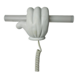 Handheld Mickey Mouse plaster wall lamp, France, 1970