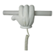 Handheld Mickey Mouse plaster wall lamp, France, 1970