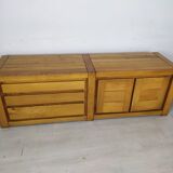 Vintage enfilade in elm by Maison Regain