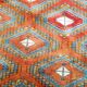 Old oriental rug made hands 280x195cm