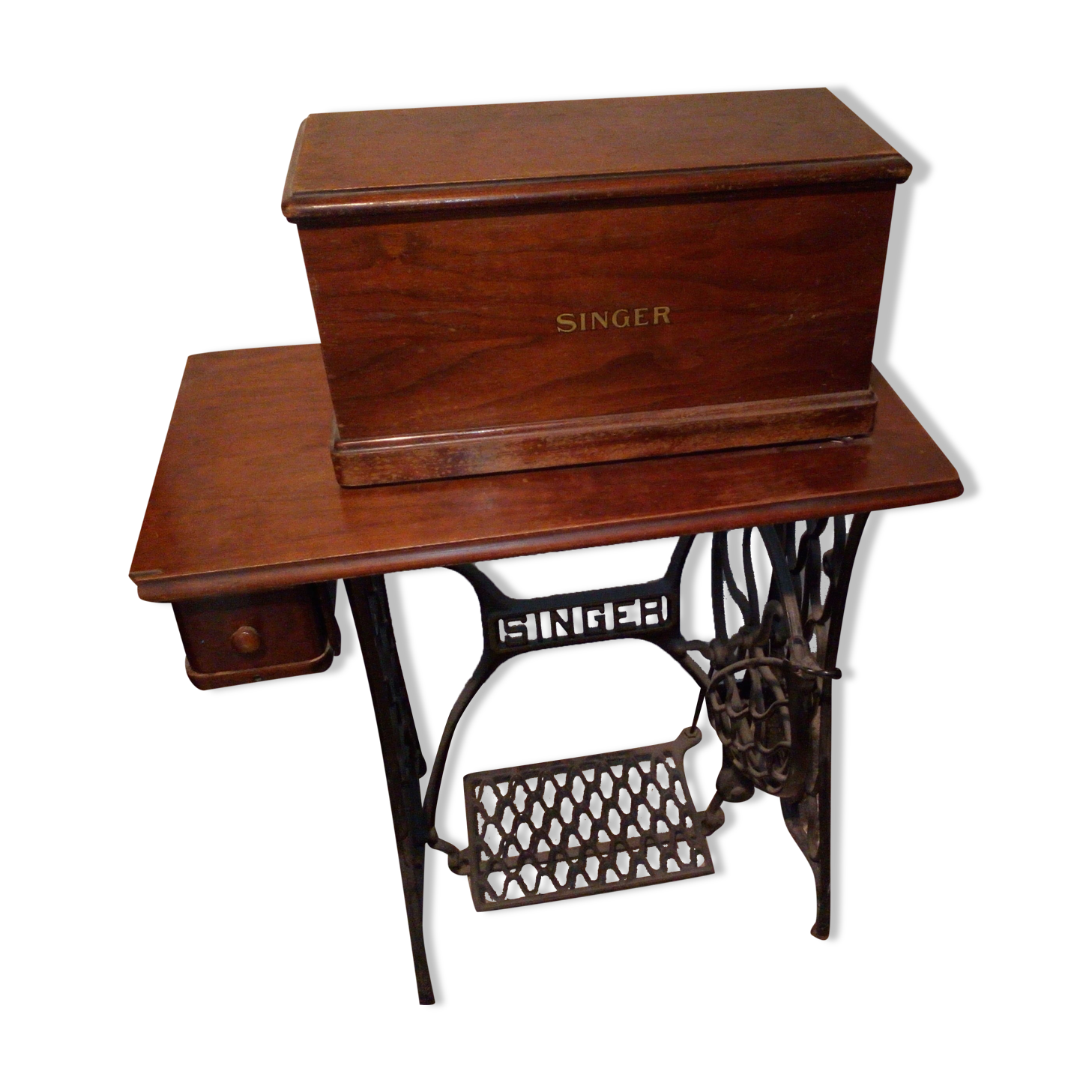 Machine a coudre singer a pedale Selency