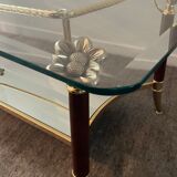 Italian coffee table Hollywood Regency style of the 70s