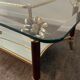 Table basse Italienne style Hollywood Regency des années 70