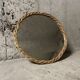 Wicker mirror from the 60s