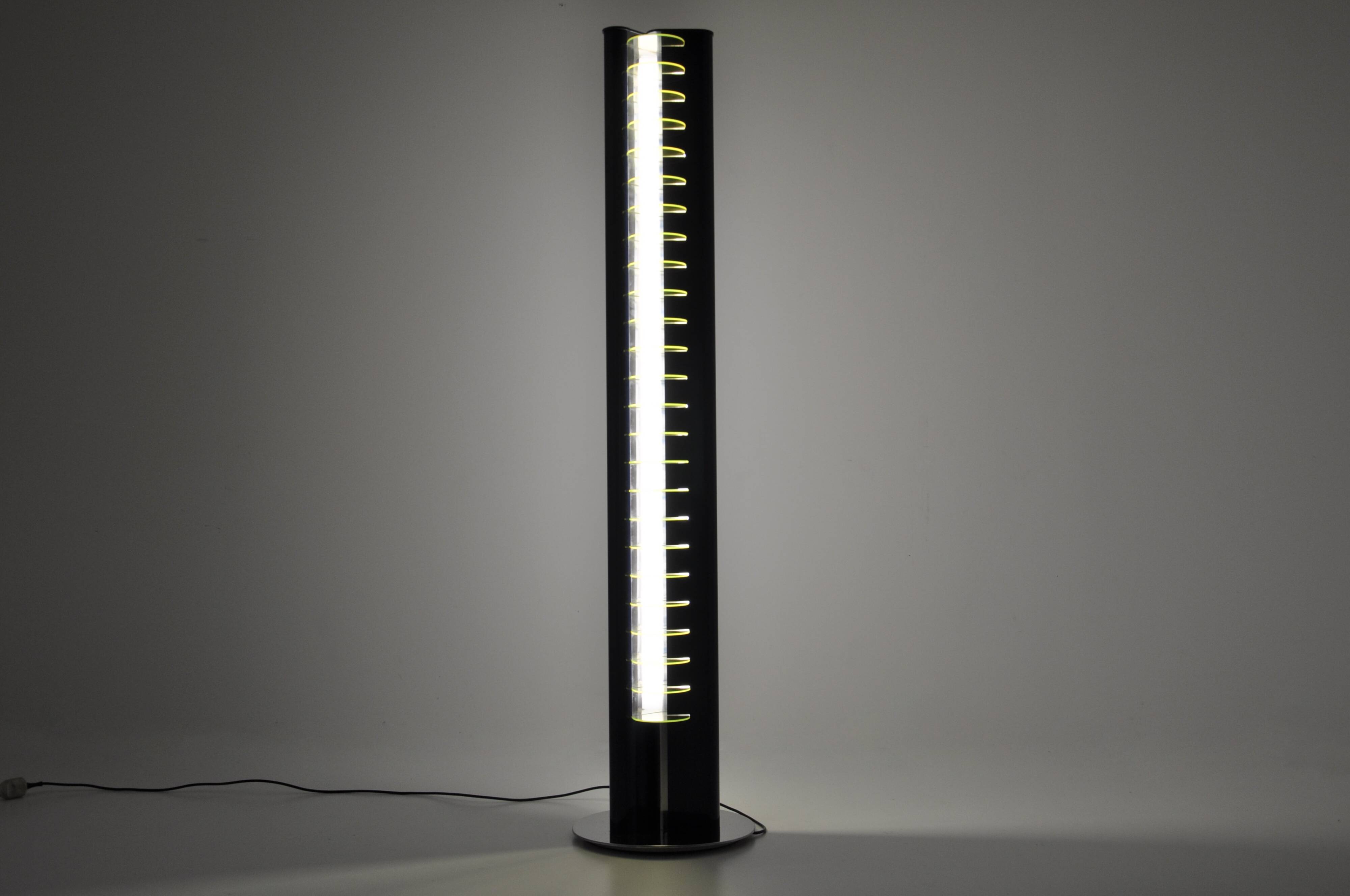 "Amalassunta" floor lamp by Vittorio Gregotti for Bilumen, 1960s
