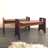 Gilbert Marklund sixties mid century design benches