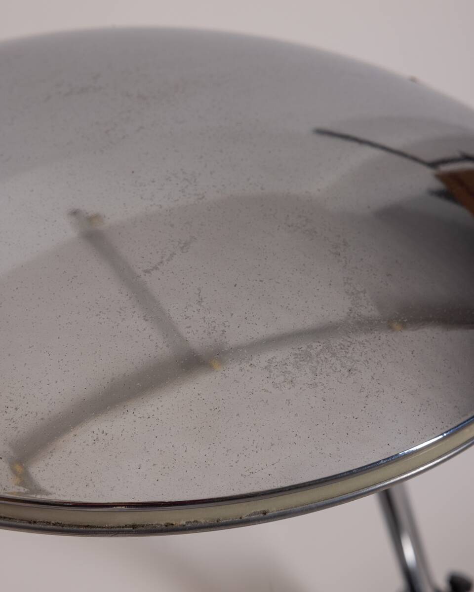 Vintage table lamp 60's ufo model design aluminor