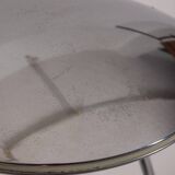 Vintage table lamp 60's ufo model design aluminor