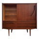 Vintage Scandinavian teak sideboard, buffet furniture.