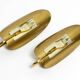 Two magical original Mid Century Modern bag brass wall lamps